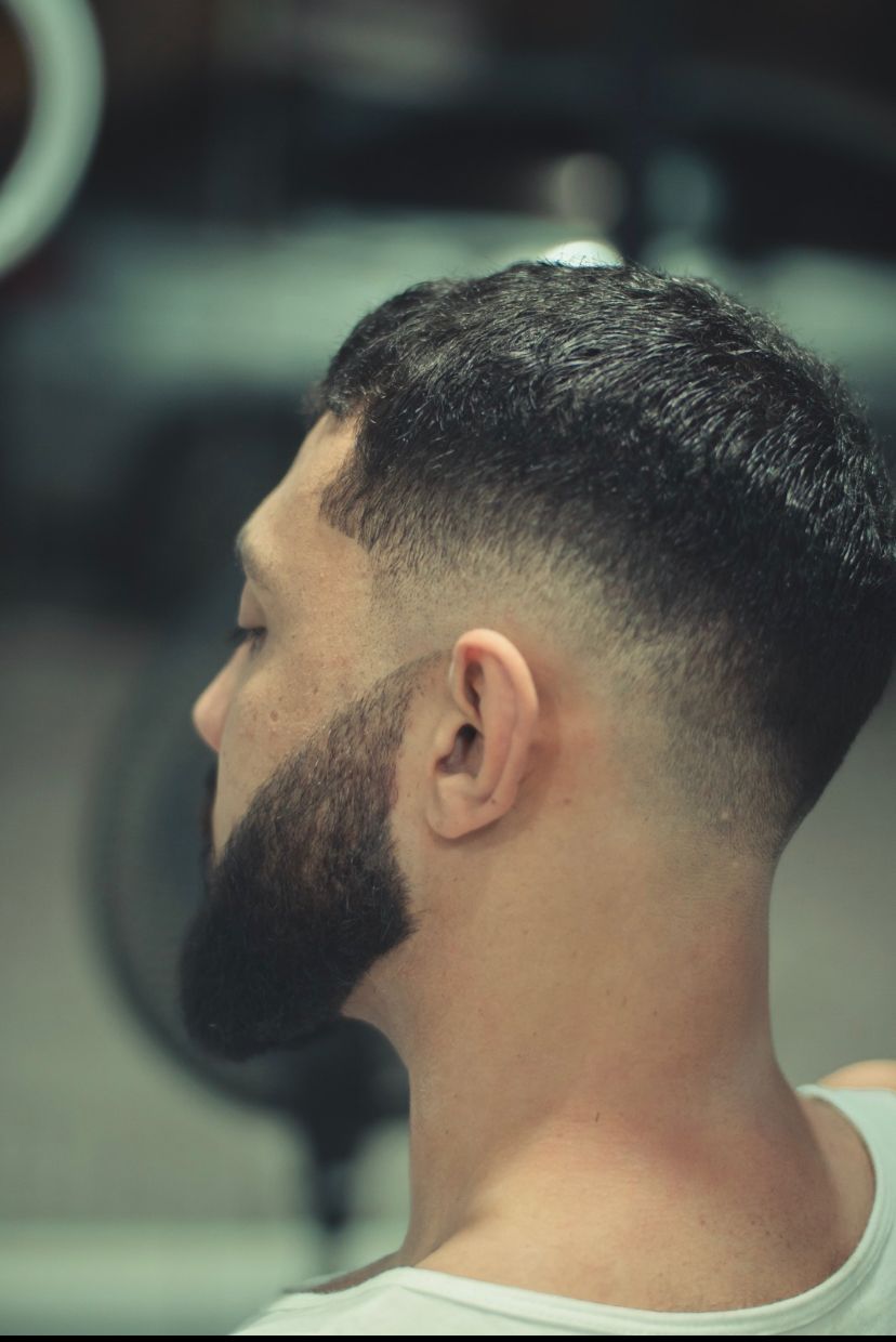 Barba alinhada